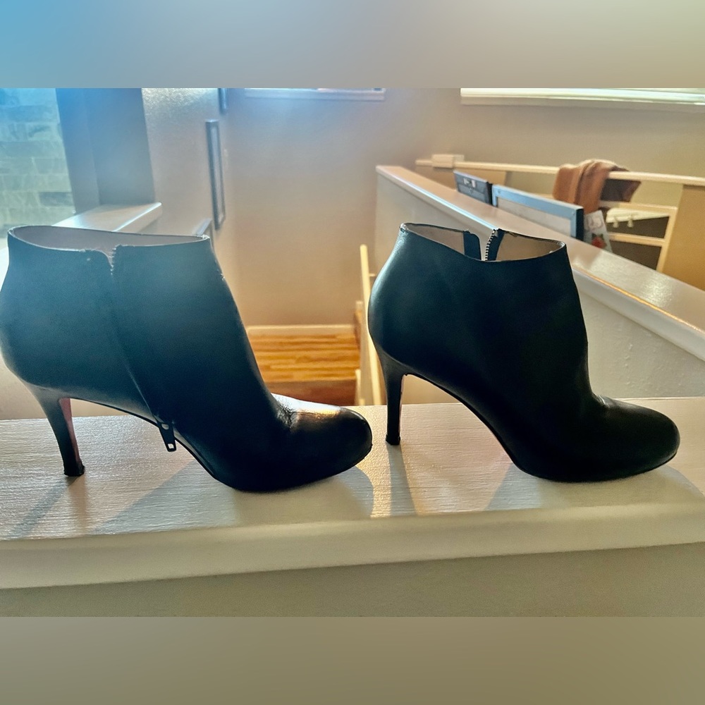 Christian Louboutin
Belle Leather Red-Sole Ankle Boots